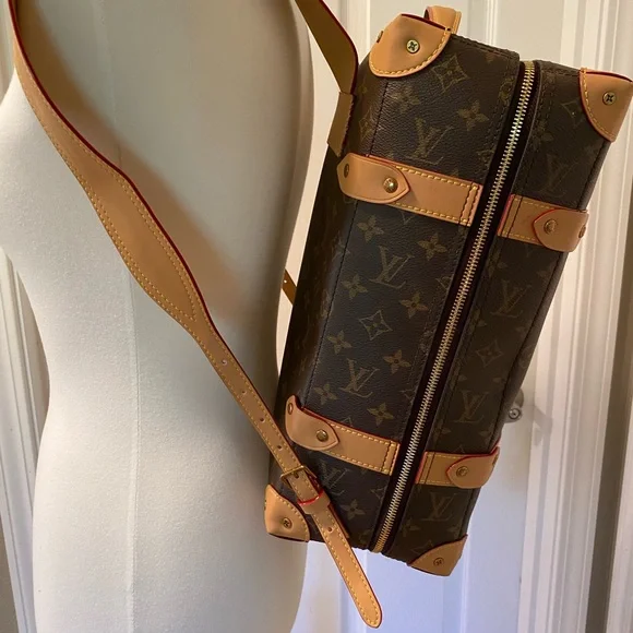 Louis Vuitton Tan and Brown Monogram Backpack display picture 3